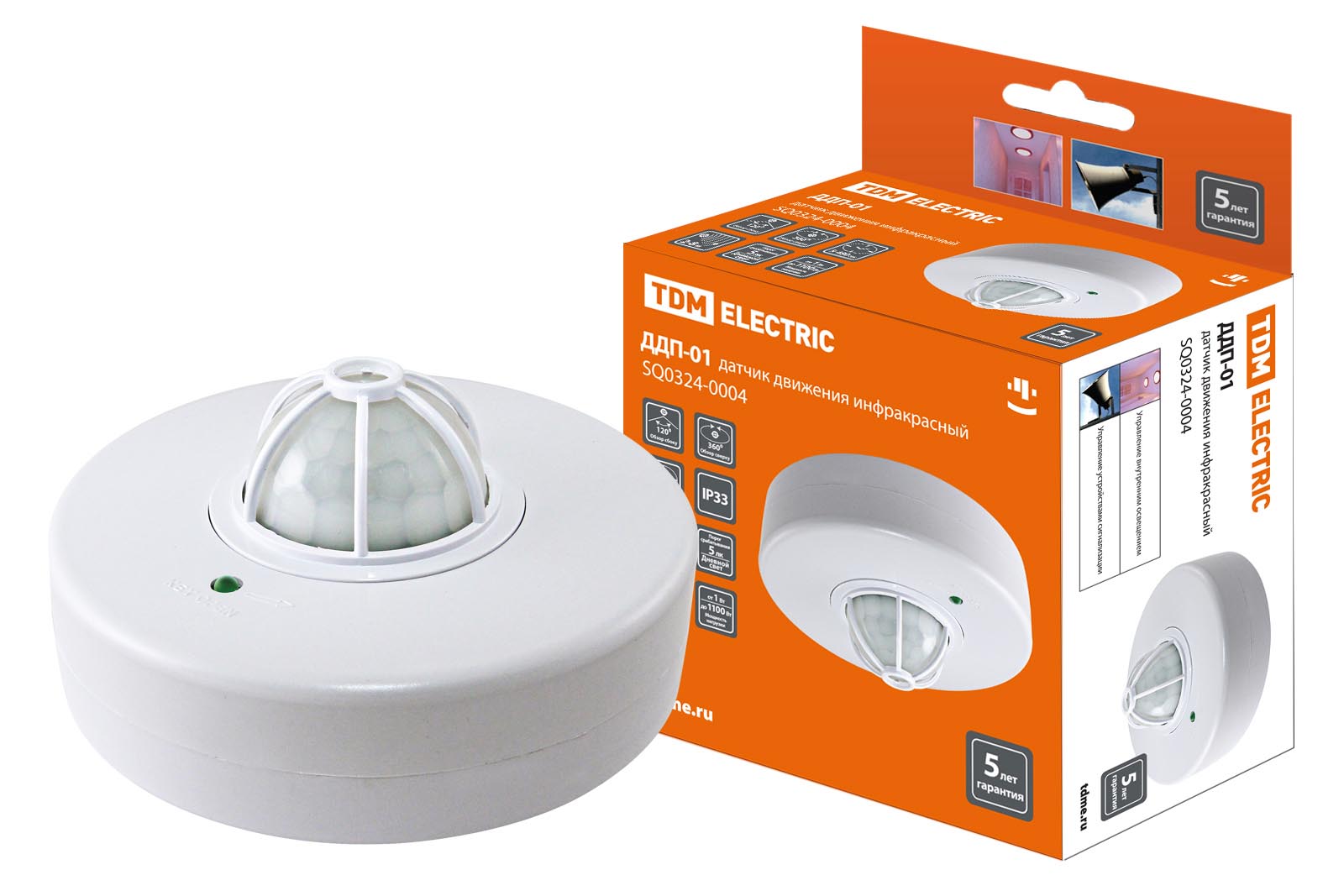 ДДП-01 1100Вт, 5-480с, 2-8м, 5+Лк, 120(сбоку)+360(сверху) гр, IP33, TDM ДДП-01 1100Вт, 5-480с, 2-8м, 5+Лк, 120(сбоку)+360(сверху) гр, IP33, TDM